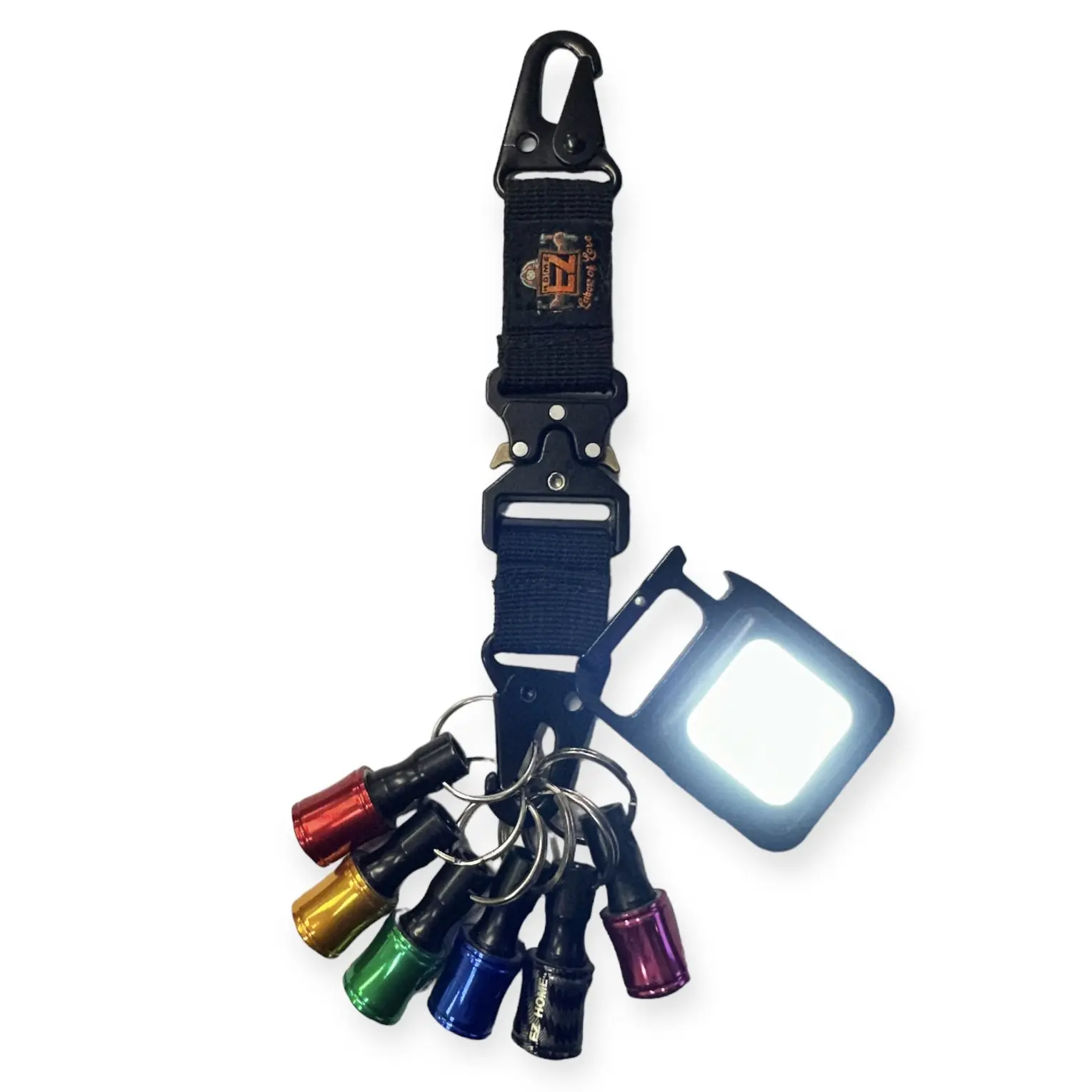 2024Keychain EZ Clip 1/4 inch Quick Release Bit Holder
