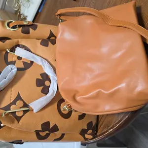 Women's Fashionable Vintage Floral Embossed Leather Handbag Set, Including Large Capacity Handbag & Crossbody Bag, Trendy Versatile Daily Commuting Bag Set