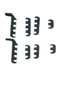 Black Spark Plug Loom Clip-On Wire Separator Ignition Cable Divider Holder Ford