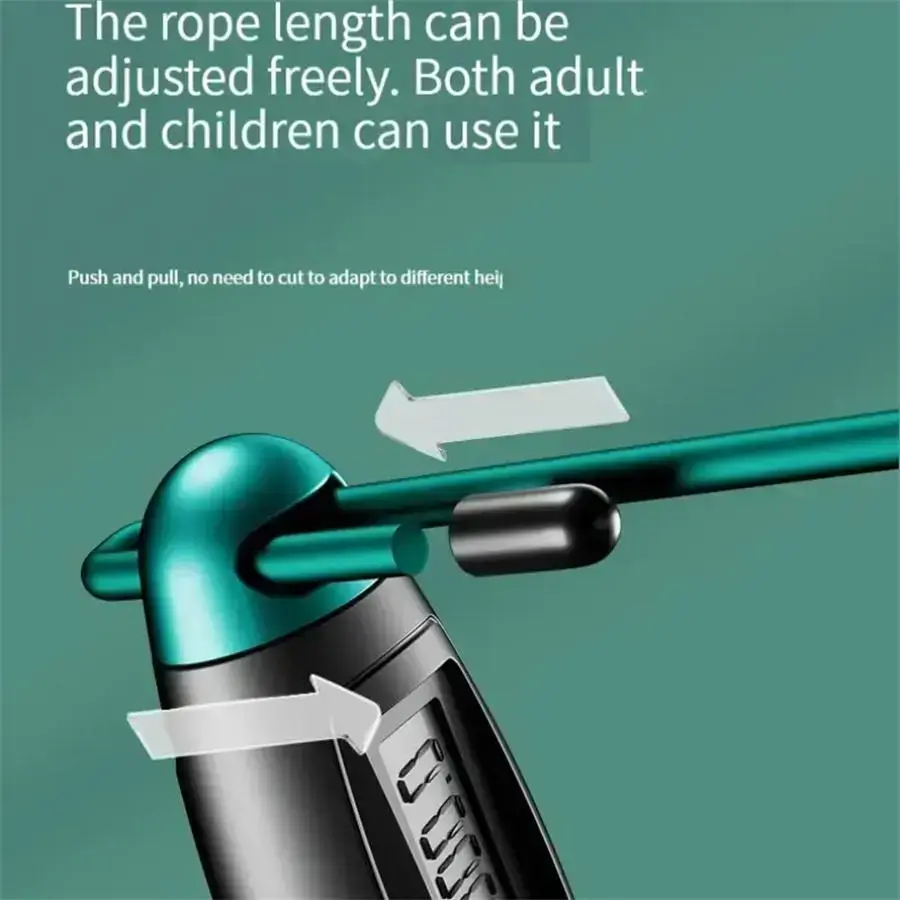 2-in-1 counting skipping rope, wireless intelligent counting skipping rope, adjustable rope, home gym fitness equipment, adult and student fitness equipment, Valentine's Day giftsRAIMENTRY 2-in-1 counting skipping rope, wireless intelligent counting skipping rope, adjustable rope, home gym fitness equipment, adult and student fitness equipment, Valentine's Day giftsRAIMENTRY