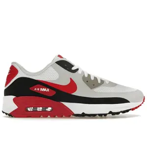 Nike Air Max 90 Golf White Black University Red (men) by StockX