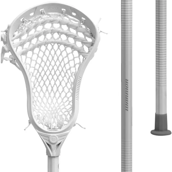 Attack Complete Lacrosse Stick with Kryptolyte Diamond Shaft, Semi-Soft Mesh Netting, and NFHS/NCAA Compliant Specs