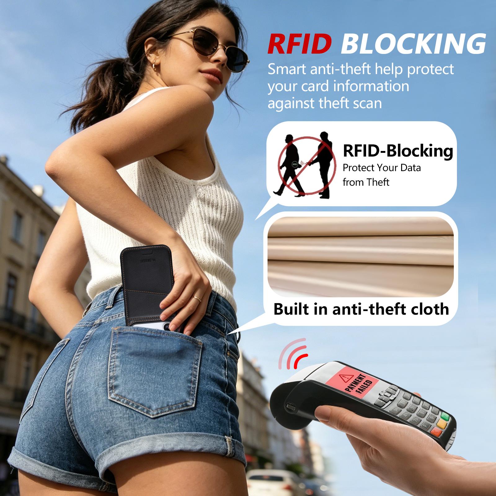 MagSafe Wallet Phone Case for iPhone 17 Air Pro Pro Max, 16/15/14 Plus Pro Pro Max, 13/12 Pro Pro Max & 11, 3-in-1 Faux Leather Flip Wallet Case with Card Holder Slots, RFID Blocking, Shockproof Protective Slim Folio Case with Stand for Men & Women MagSafe Wallet Phone Case for iPhone 17 Air Pro Pro Max, 16/15/14 Plus Pro Pro Max, 13/12 Pro Pro Max & 11, 3-in-1 Faux Leather Flip Wallet Case with Card Holder Slots, RFID Blocking, Shockproof Protective Slim Folio Case with Stand for Men & Women