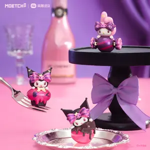 Sanrio My Melody Kuromi Blind Box Sweetheart Series Cute Kawaii Mini Figures Collectible Gift Toy