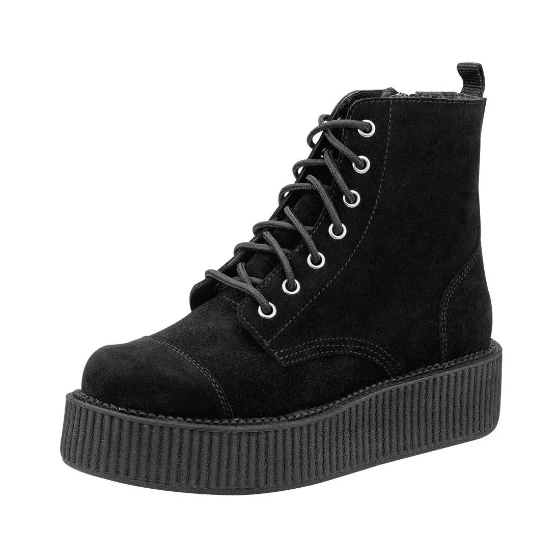 Black Suede Viva Mondo Boots