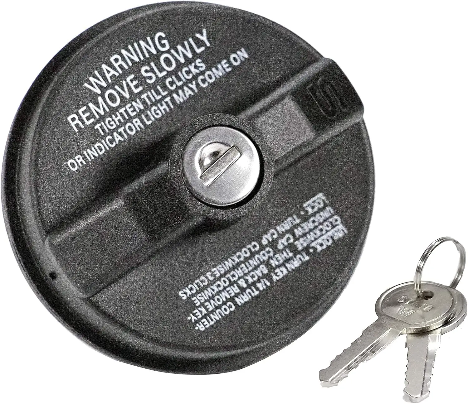 Lockable Fuel Cap Fits Chevrolet Silverado 1500, 2500, 3500, Cruze, Express, Malibu, Colorado, Suburban, Tahoe, Equinox, and Toyota, Honda, GMC, Nissan, Subaru, Acura, Buick, Cadillac, Lexus, Saturn, Mitsubishi. Lockable Fuel Cap 3 1780 Car Truck