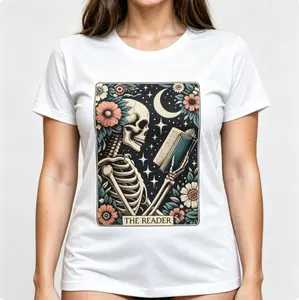 Book Lover Witchy Graphic T-Shirt – Cozy Reader Vibes🌙📚🖤| Trendy Unisex Tee for Readers, Besties & Daily Wear| Soft Cotton Breathable Casual Shirt| TikTok Viral Dark Academia Aesthetic Top| Perfect Gift for Bookworms & Literature Lovers