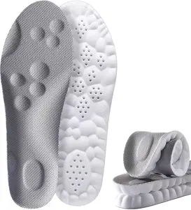 Cloud Insoles for Women & Men - Thick Arch Support, Pain Relief, Odor Control, Breathable Memory Foam, Shock Absorption, All Seasons Comfort