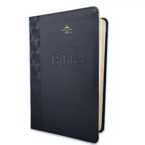 Biblia Letra Gigante Manual 14 puntos RV1960 imit piel negro geometrico