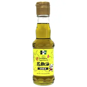 NPG Sichuan Red Peppercorn Oil 7.1 Fl Oz, Cold Pressed Szechuan Pepper Corns, Medium Mouth-Numbing Prickly Ash Infusion, Intense Flavor for Chinese