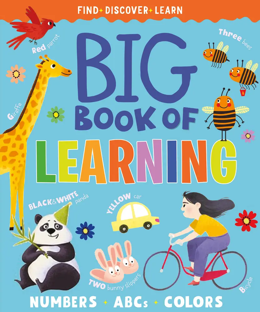 USED-Big Book of Learning: Numbers, Abcs, Colors by Clever Publishing (Hardcover)