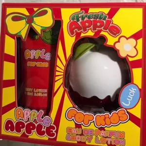 Apple body lotion and perfume for kids ( included Sweat odor deodorant)