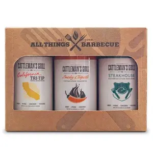 Cattleman's Grill 3-Pack Sampler Rub Set