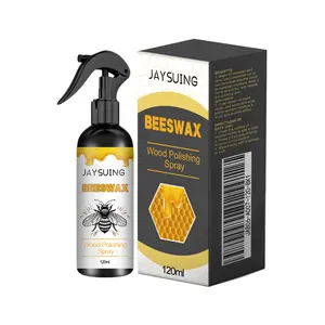 Jaysuing Beeswax Wood Polishing Spray Furniture Floor Polishing Scratch Renovation Care Spray Cleaning Cloth Household Fragrance