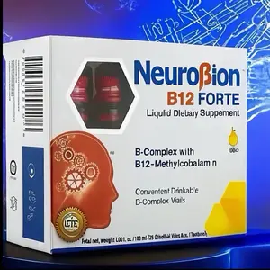 Neuro B12 Forte General Wellness 10 Micro Bottles Each 0.34 Fl Oz 10 mL Neuro Forte con 10 Microbotellas