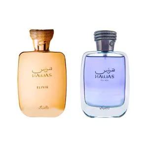 Rasasi Hawas Elixir & Hawas for Him 3.4 Oz – The Perfect Duo Fragrance for Men