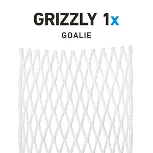 StringKing Grizzly 1X Goalie Mesh - White