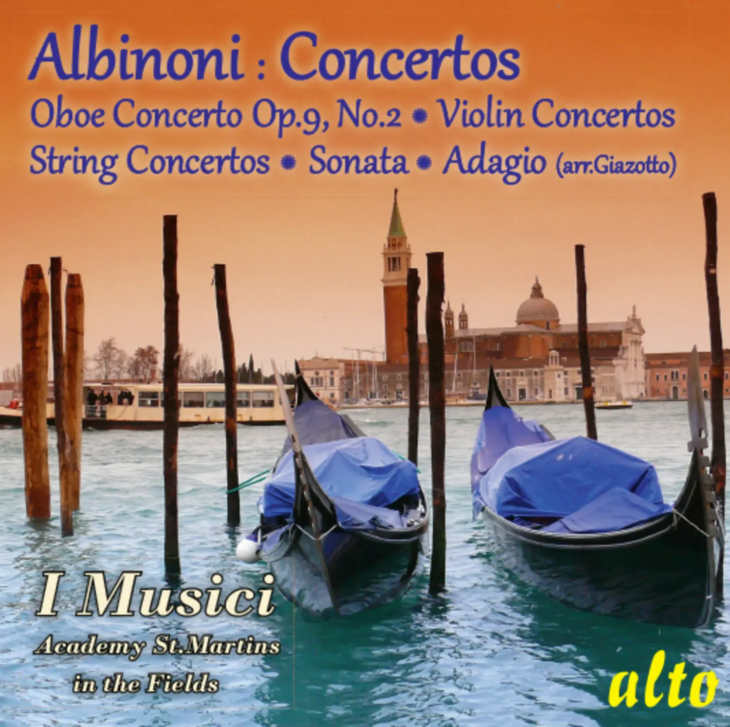 I Musici - Albinoni Concertos Sonata Adagio  [COMPACT DISC - CD]