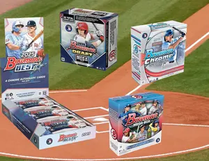 1x 2025 Bowman's Best baseball hobby box & 1x 2025 Bowman Draft baseball mega box & 1x 2025 Bowman Chrome baseball mega box & 1x 2025 Bowman baseball mega box  - PYT break - 4 total boxes - 260315-2