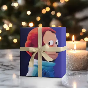 Side Eye Monkey Puppet Meme Wrapping Paper - Funny Gift-Wrapping Paper, Meme Funny Gift Wrap, Funny Wrapping Papers for Birthdays, Christmas, Holidays, Gift for Fans, Gift for Girl, Birthday Gift