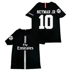 Neymar Jr #10 Retro Away Soccer Jersey – Champions Style Football Shirt, Breathable Quick Dry Athletic Tee, Streetwear Game Day Fan Apparel USA