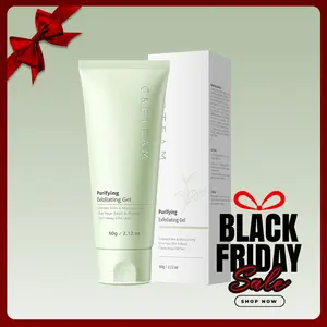 【Black Friday Deal】GreTeam Purifying Exfoliating Gel Moisturizing Cleanses Skin Give Your Skin A Boost Clears Away Old Skin