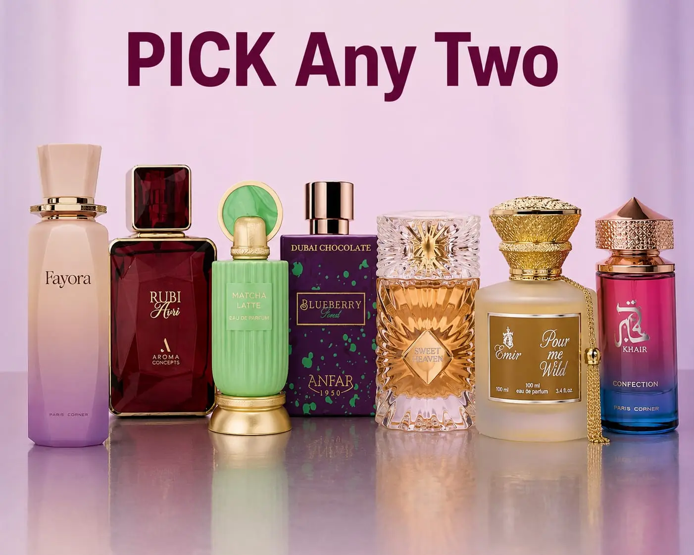 Pick Any Two Fav Bundle Perfumes for Men & Women Pick Any Two Fav Bundle Perfumes for Men & Women