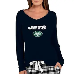 Football Fan Shop Officially Licensed NFL Ladies Marathon Long-Sleeve Top - Jets