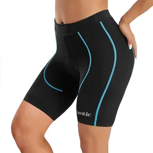 Santic Women's 4D Padded Bike Shorts Cycling Shorts Women Bicycle Shorts Cycle Shorts for Women