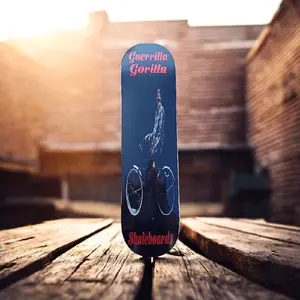 Aris Williams Pro Model Beach Cruiser Skateboard with Guerrilla Gorilla Design