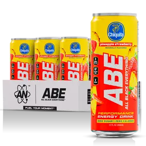 ABE x Chiquita® Performance Pre-Workout Drink - Pineapple Strawberry