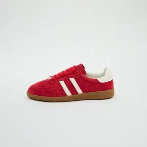 Delta Retro Red Women`s Spring Casual Sneakers