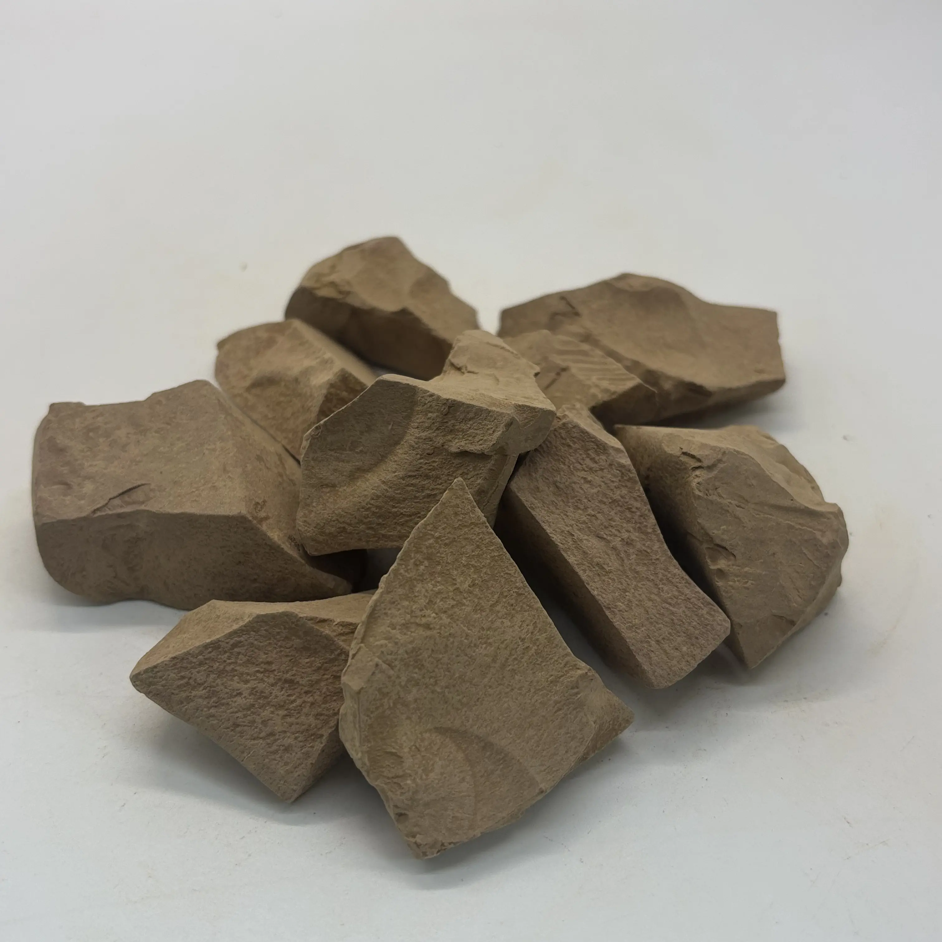 Narat Brown Edible Kaolin Clay Chunks, 200g(7oz) Garden Soil Additive - 0 Additives, Free from Fragrances, Cosmetic Grade, Mild Viscosity When Wetted