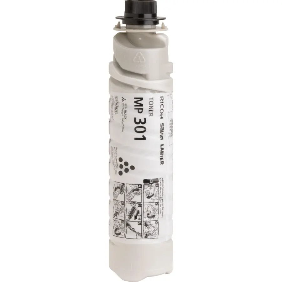 Ricoh Original Laser Toner Cartridge Black 1 Each