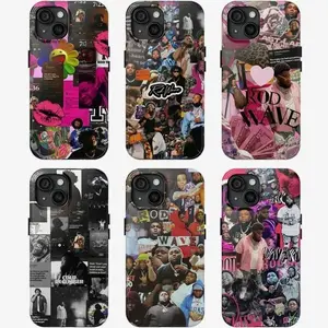 6 Styles Rod Wave Phone Case, Last Lap Tour 2025 Compatible with iPhone 17, 16, 15, 14, 13, 12, 11, X & Galaxy.