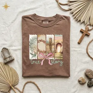 True Story T-shirt, Christian Easter Shirt, Easter Outfit For Kids Easter Gift, Jesus Tshirt, Boho Christian Shirt, He Is Risen Tee