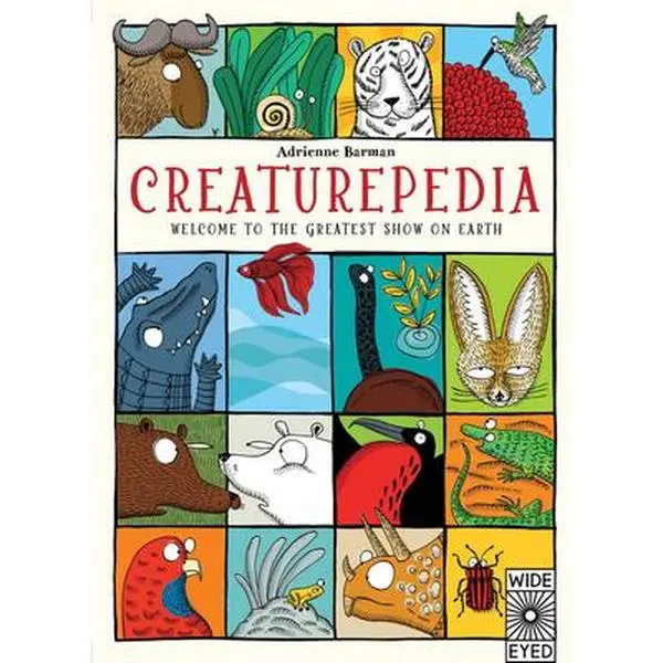 USED Book - Creaturepedia: Welcome to the Greatest Show on Earth by Barman, Adrienne (Hardcover) - english