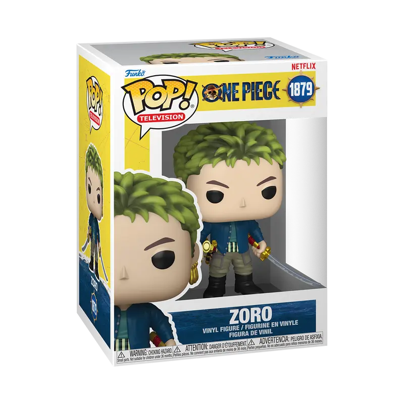 Funko Pop Vinyl Figure One Piece Live Action Zoro 1879 Funko Pop Vinyl Figure One Piece Live Action Zoro 1879