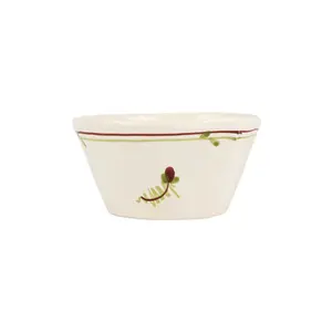 Vietri Lastra Fiori di Bosco Stacking Cereal Bowl