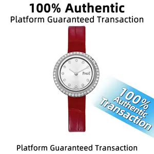 Piaget Possession Collection G0A43080 Watch with Aftermarket Diamond-Set Bezel  29mm White Dial  Stainless Steel  Quartz Movement WHP039476