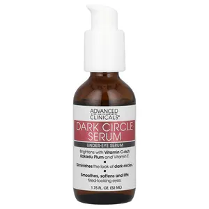 Advanced Clinicals Dark Circle Eye Serum, 1.75 fl oz (52 ml)