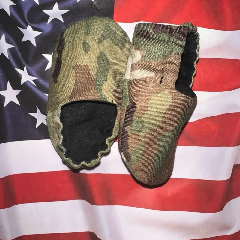 Army Baby Booties