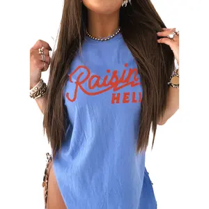 RAISIN' HELL VINTAGE SIDE SLIT TEE