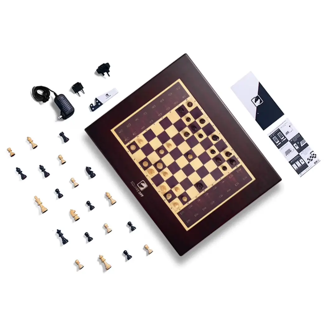 Square Off Grand Kingdom Chess Set Innovative AI Electric Chessboard Board Game