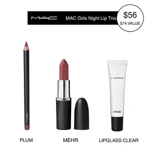 MAC Girls Night Lip Trio MAC Girls Night Lip Trio