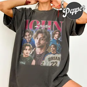 Retro 90s Bootleg John Logan Briar Uni Hockey Comfort Colors Shirt