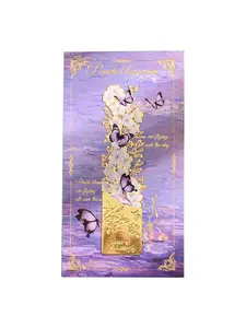 Creative Floral Metal Bookmark, Vintage Flower Butterfly Design, Reading Page Marker, Gift for Book Lovers, Writers, Teachers