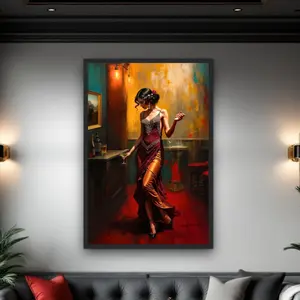 Speakeasy Flapper Art Prohibition Print
