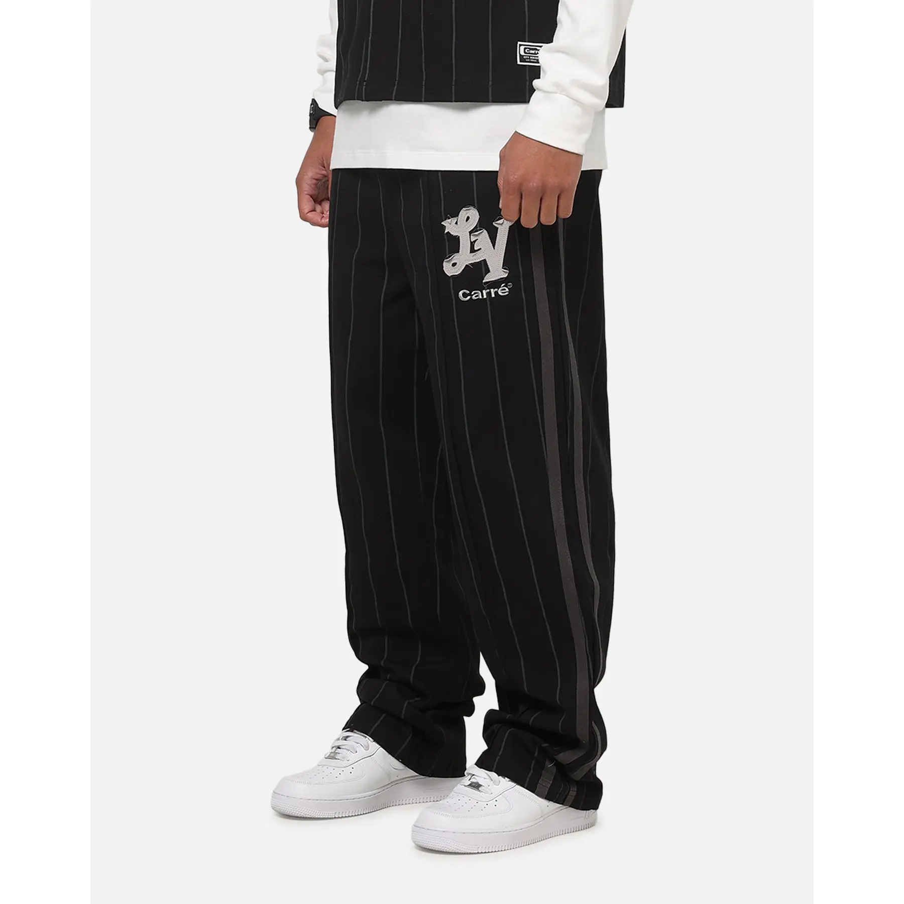 Carre Las Vegas City Series Pants Black Pinstripe