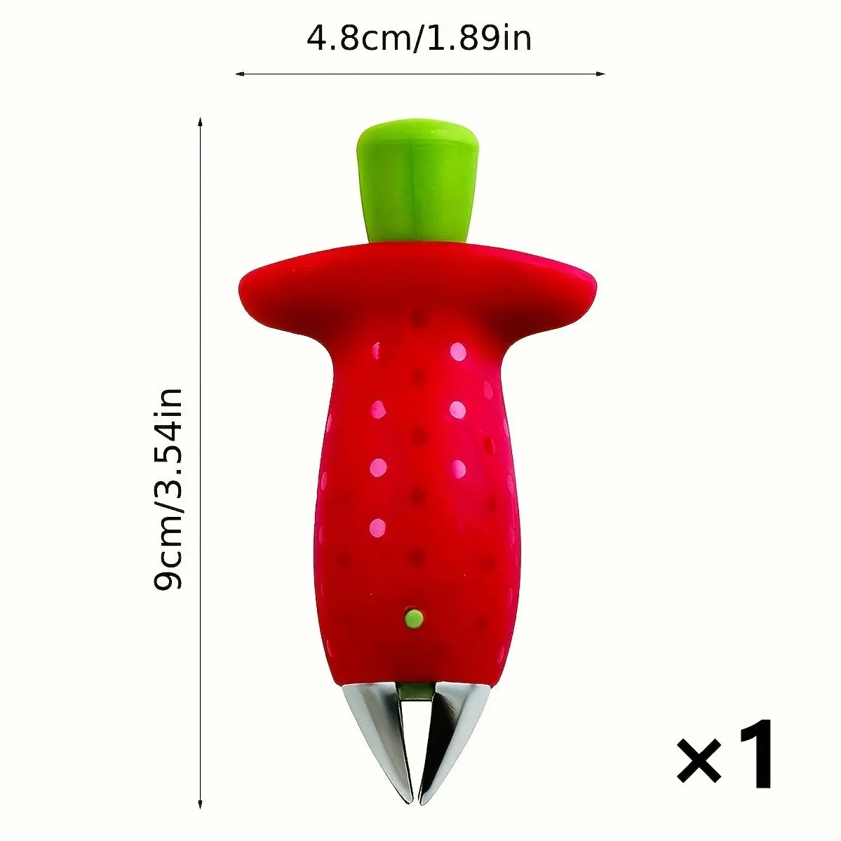 Stainless Steel Strawberry & Pineapple Corer Set, Durable Rustproof Kitchen Utensil with Handle for Efficient Fruit & Vegetable Prep, Utensils